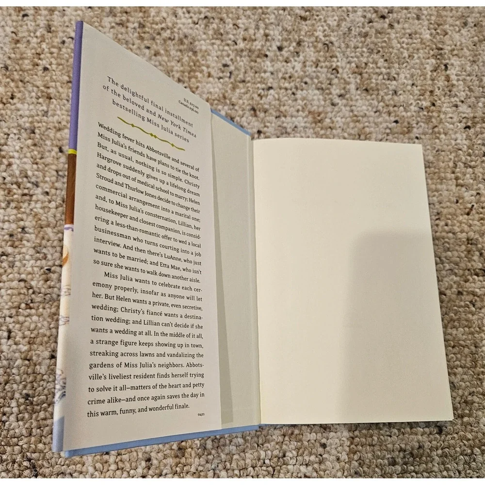 Miss‎ Julia Happily Ever After Ann B. Ross Book Wedding Fiction